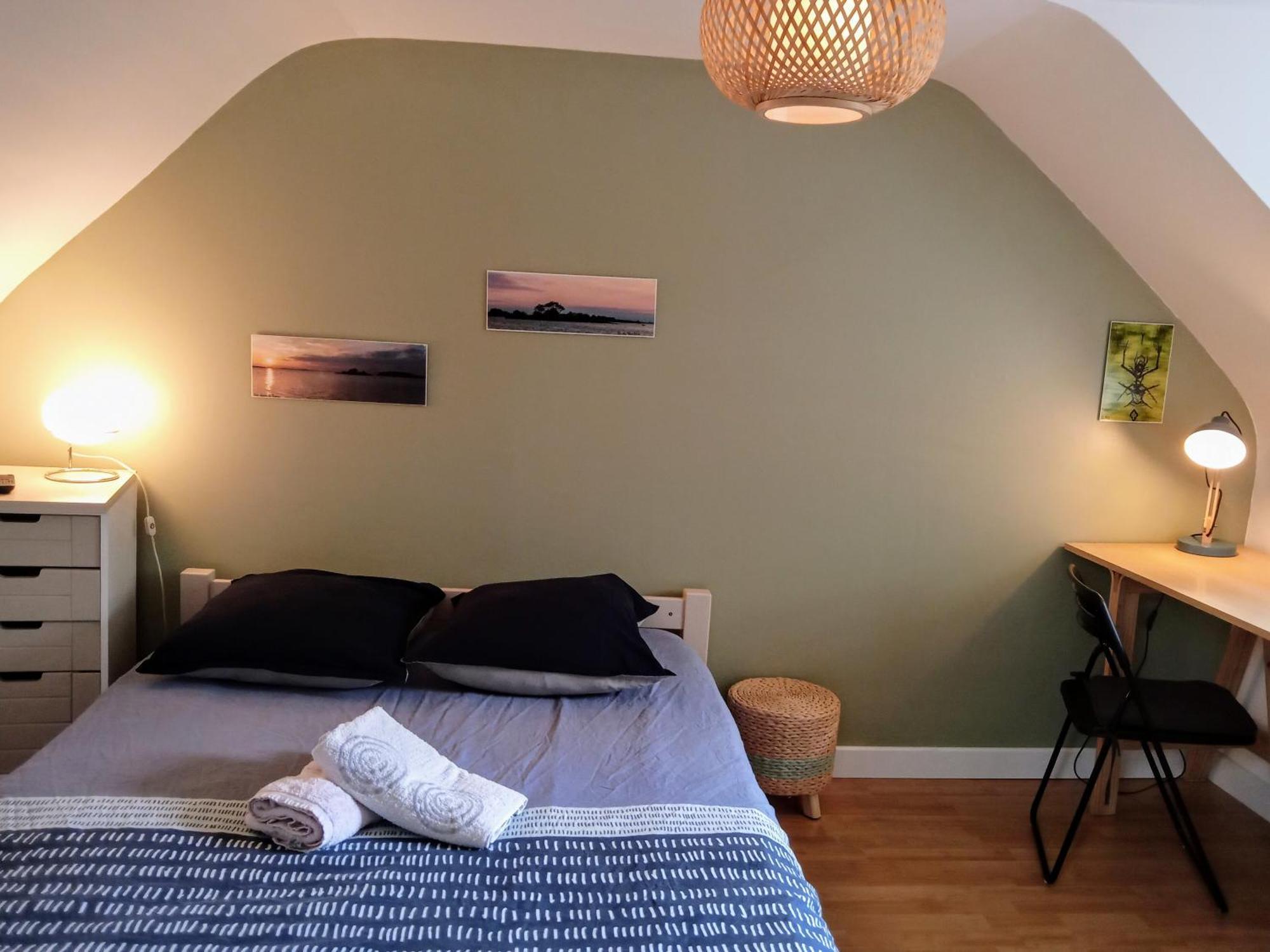 L Ideal 10 Mn Vannes Linge De Lit, Serviettes Inclus Wifi Parking Gratuit Noyalo Экстерьер фото